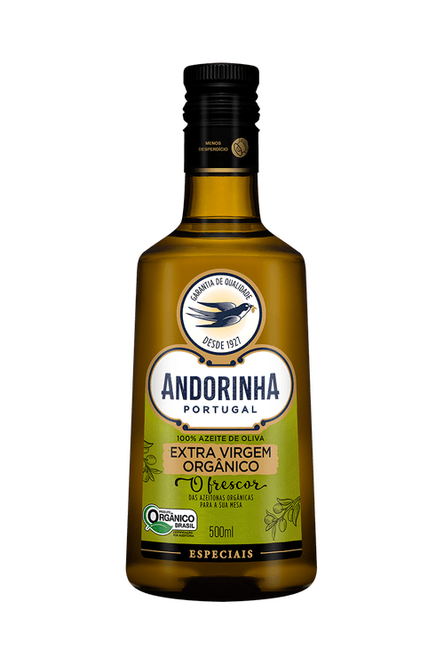 Azeite Andorinha 500ml VD Orgânico (Nova Garrafa)